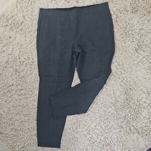 White House Black Market Charcoal Leggings, XL